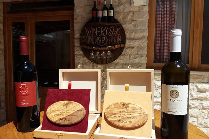 Krka Waterfalls & Dalmatian delights from Split or Trogir - Rak Winery in Dubrava: homemade food and a real tasting session