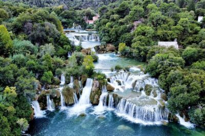 Krka waterfalls tour from Split - blue & green oasis - Skradinski buk: the longest waterfall stop, and how to enjoy the short window