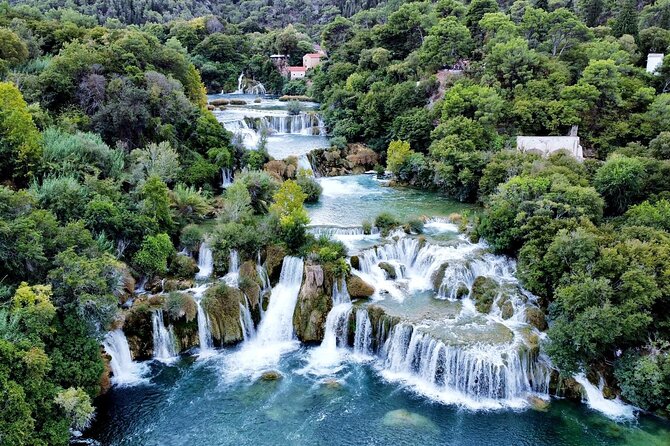 Krka waterfalls tour from Split - blue & green oasis - Skradinski buk: the longest waterfall stop, and how to enjoy the short window