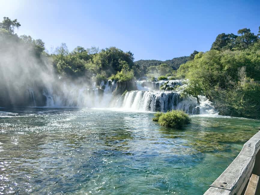 Krka waterfalls tour with lunch from Split - Krka National Park: early arrival and self-guided time