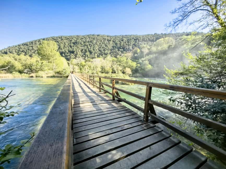 Krka waterfalls tour with lunch from Split - Meeting at Pojišanska ul. 12: timing, and what to bring