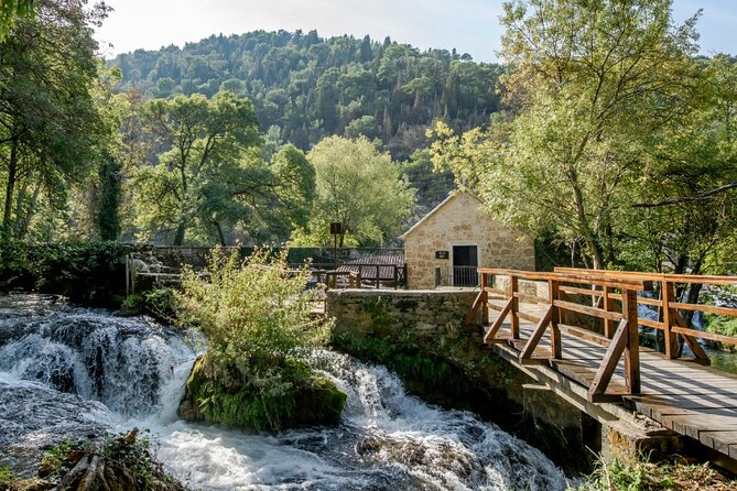 Krka Waterfalls tour with Trogir Walking tour and Krka panoramic boat cruise - Skradinski Buk waterfalls: walking routes, boardwalks, and timing