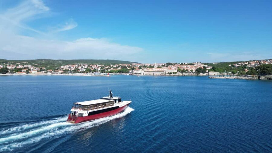 Krk:Rab & Pag Boat Trip with Swimming & City Tour with lunch - The Krk-to-Rab Cruise: Panoramic Views and a Very Mediterranean Pace