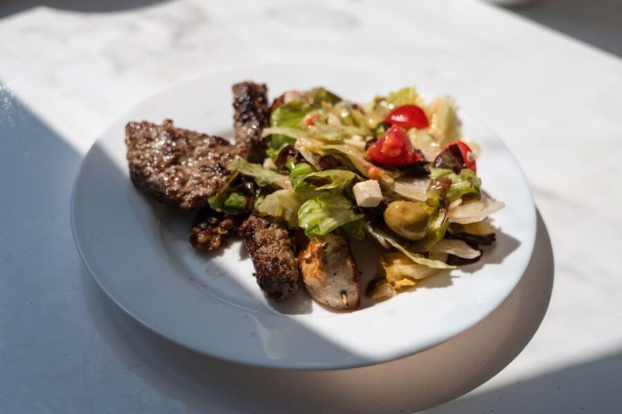 Lovran/Opatija: Swimming on Cres Island with Lunch - Smrdeća Beach: the first big swim break and when lunch starts cooking