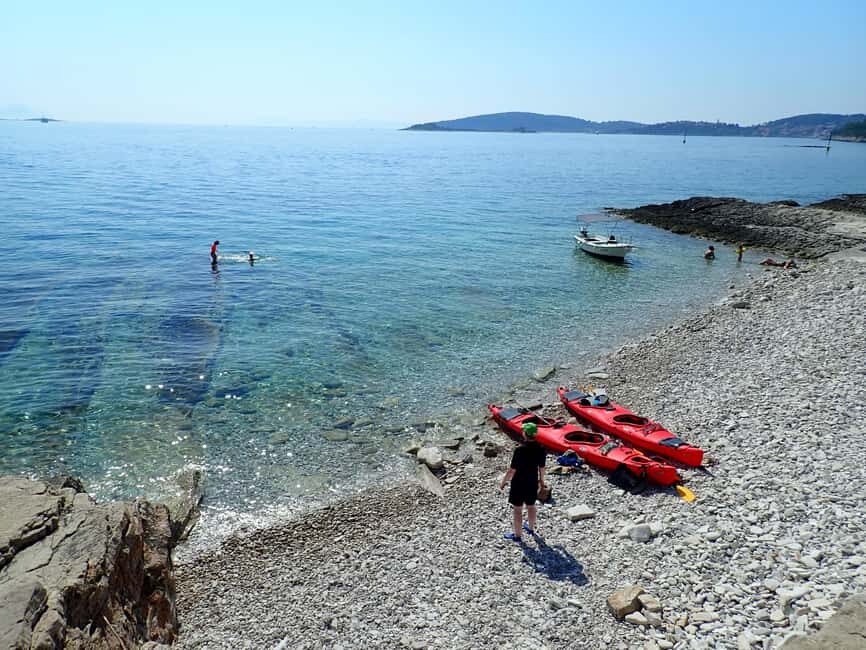 Lumbarda - Sunset Kayak Tour with a Picnic - Wine and Sweets - Two Islands Plus One Monastery: How the Stops Build the Story