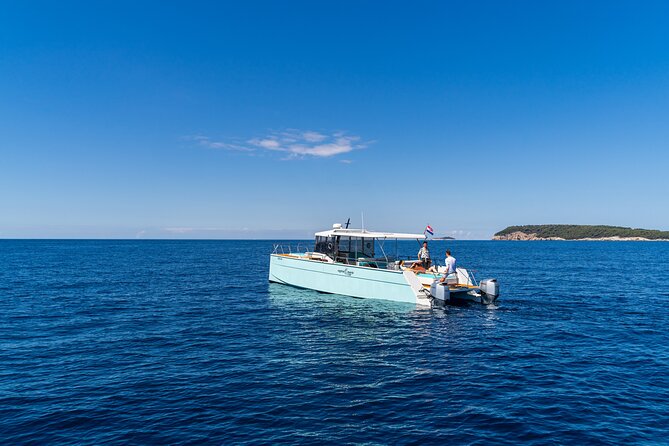 Luxury Blue Cave and Elaphiti Islands Small Group Tour - Drinks, restroom breaks, and what “luxury” means here