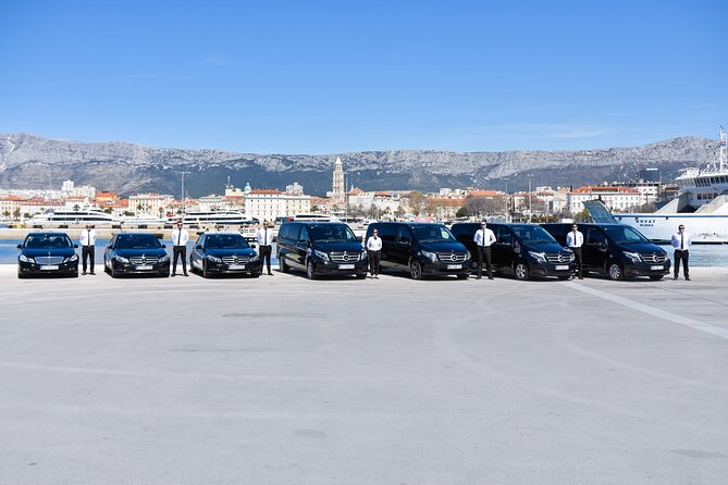 Luxury private transfer: Split Town to Split airport - Mercedes comfort and an English-speaking driver who does the heavy lifting