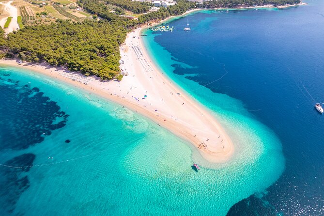 Makarska: 3-Island Golden Horn and Blue Lagoon Speedboat Tour - Stop 4: Zečevo Island and the Blue Lagoon Swim Sprint