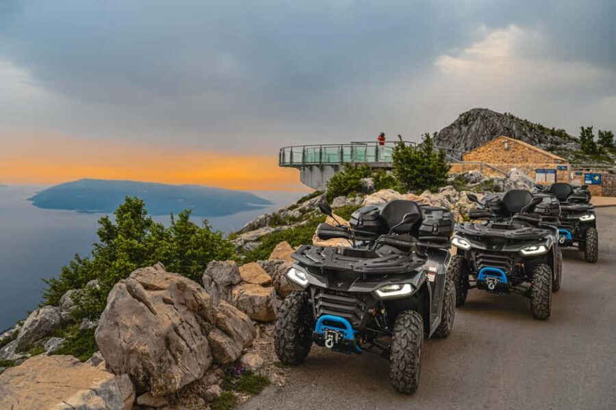 Makarska : Quad Tour on Biokovo with Skywalk Entry - Makarska to Biokovo: quad time plus the reality of gravel roads