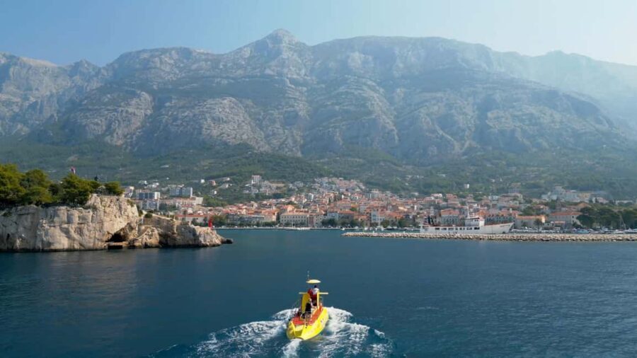 Makarska Semi Submarine Tour - Above Water Sights: Pines, the St. Peter Chapel, and Easy Scenic Stops
