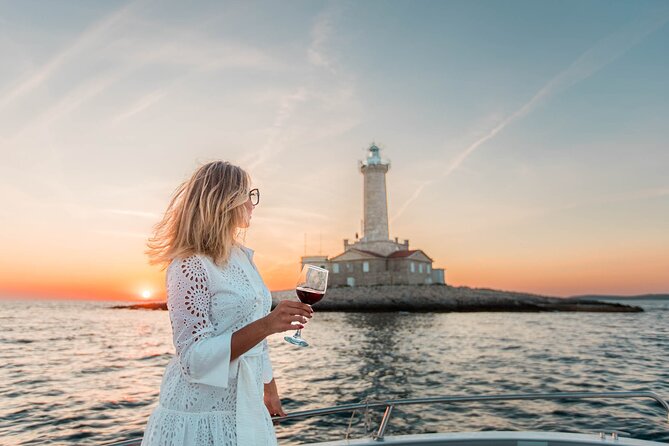 Medulin: Private Sunset Boat Cruise with Wine Tasting - Key things to know before you go
