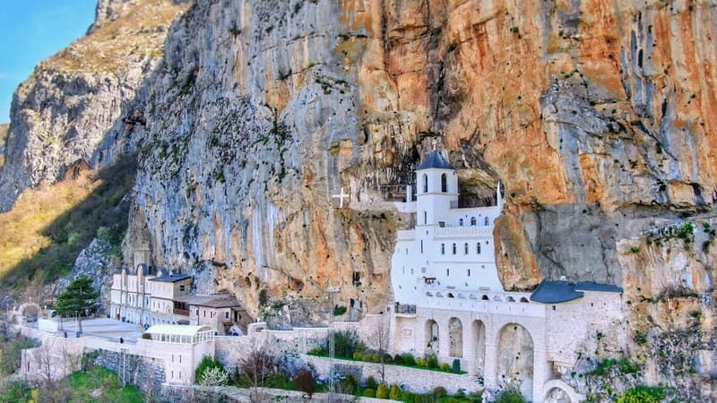 Montenegro: Private Cetinje/Dajbabe/Ostrog Monasteries Tour - Koliba lunch and the sea-view photo break