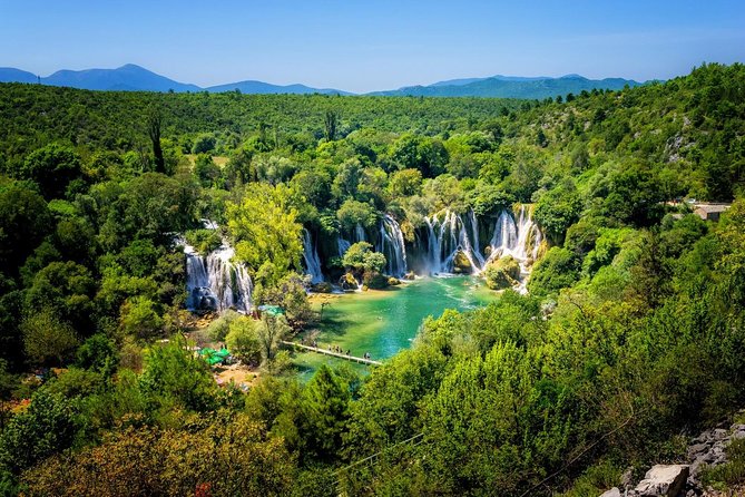 Mostar and Kravica Waterfall Discovery Day Trip from Split or Trogir - Kravice Waterfalls: swimming is worth it, but stairs and crowds are real