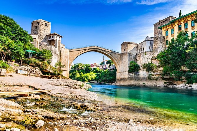 Mostar and Kravica Waterfall Discovery Day Trip from Split or Trogir - Mostar Old Bridge and the Old Bazaar: what the guided hour really covers