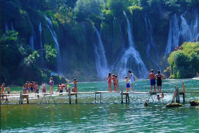 Mostar And Kravica Waterfalls Private Tour From Dubrovnik - Kravica Waterfalls: short entry, long memories (and a swim option)