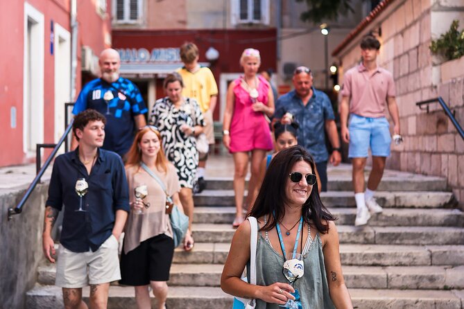 NEW! Zadar Food Tasting & Old Town Guided Walking Tour by Šušur - Walking the main street and reaching the Forum