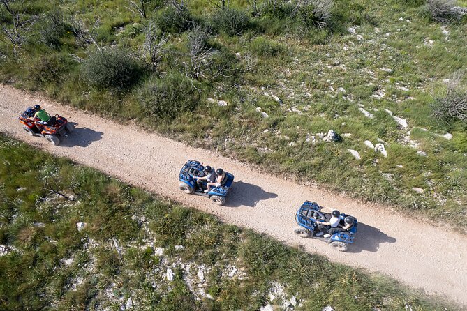 Off road Quad Adventure Tour on Island Čiovo - Getting started at Žedno: what the meeting feels like