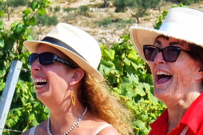 (Official) Korcula Buggy: Our History, Food & Wine (Ana & Branko) - Pržina Beach in Lumbarda: swim time, snack freedom, and a useful alcohol reminder