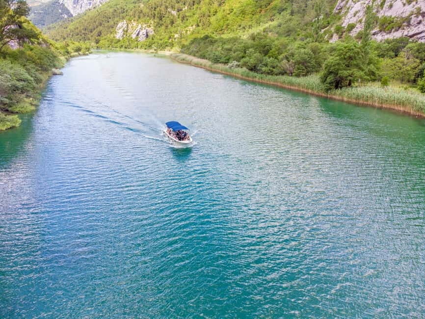 Omiš: Cetina River Canyon Glass Boat Tour to Radman Mills - What the full 126 minutes feels like in real time