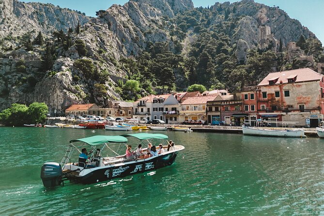 Omiš Glass-Bottom Boat Tour on Cetina River Canyon - Radmanove Mlinice: your up to 1-hour break