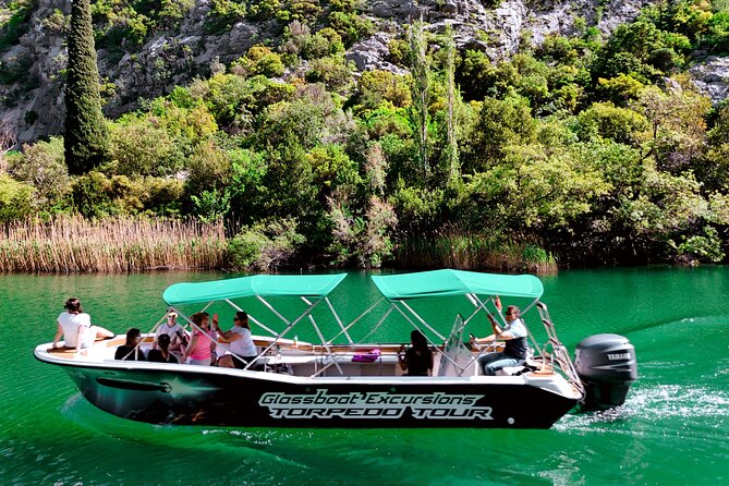Omiš Glass-Bottom Boat Tour on Cetina River Canyon - The 40-minute upriver cruise through the canyon