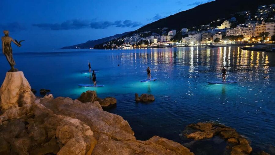 Opatija: Guided SUP Paddleboarding Adventure at Night - Logistics That Matter: Timing, Weather, and Getting There
