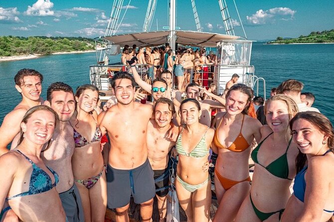 Out to Sea Split Boat Party w/ Blue Lagoon Swim, Dj & Afterparty - Blue Lagoon Swim Stop: When to Bring Your Swim Mood