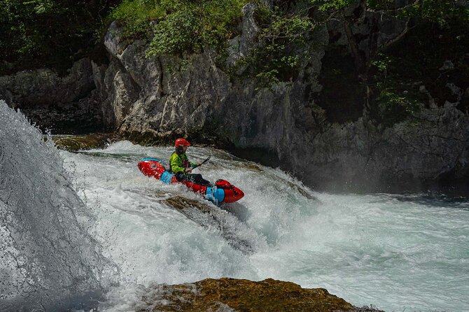 Packrafting Mreznica River - Finishing the run: the 6 km exit and the quick van ride back