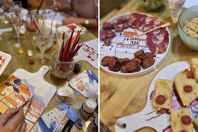 Paint,Sip&Savor Local Flavor:Discover Dubrovnik Like Never Before - Your eco-friendly serving board: what you actually paint