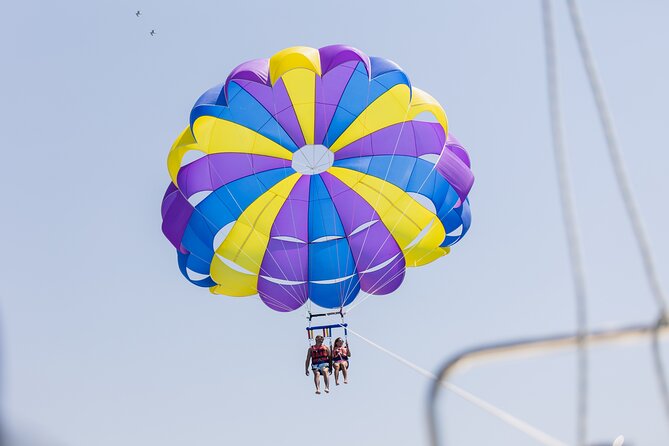 Parasailing in Cavtat - Landing and the Water Dip: The Fun Wrap-Up