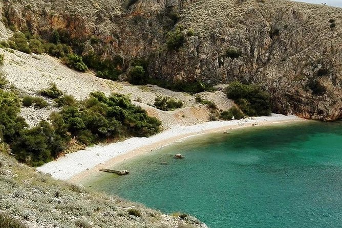 Private 7,5h Plavnik Island & Wild Bays Full-day Boat Trip - From Punat: the Taxi Boat Punat meeting spot and first moments