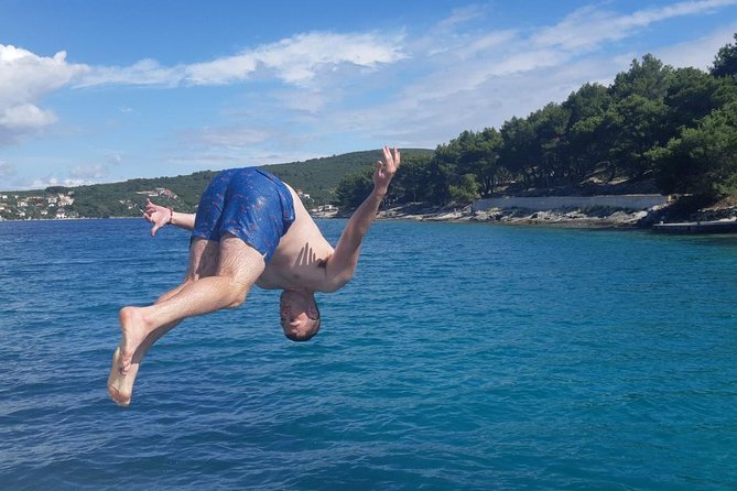 Private Blue Lagoon and 3 islands Tour from Trogir and Split - Necujam shipwreck snorkeling: the late-day wow factor