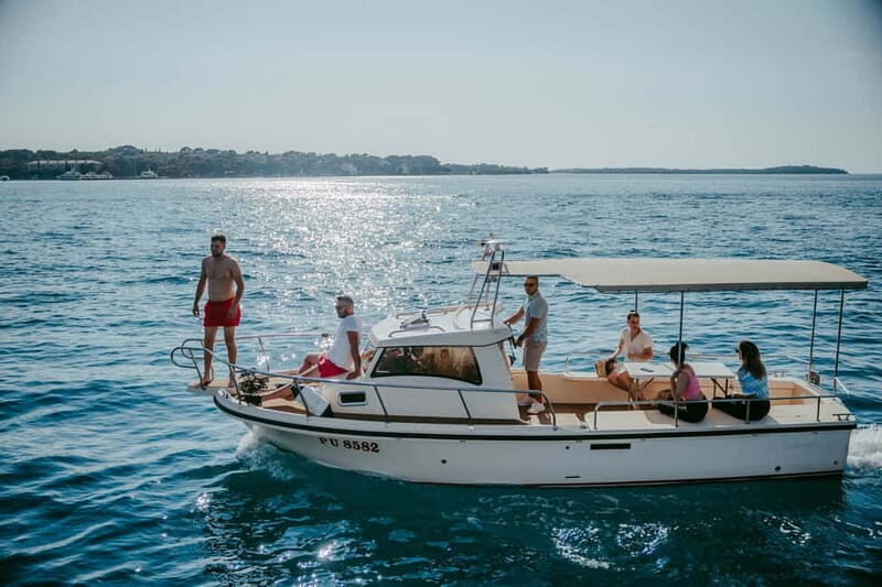 Private Boat swimming & snorkeling at Blue Cave - Brijuni National Park cruise: seeing it without the crowds