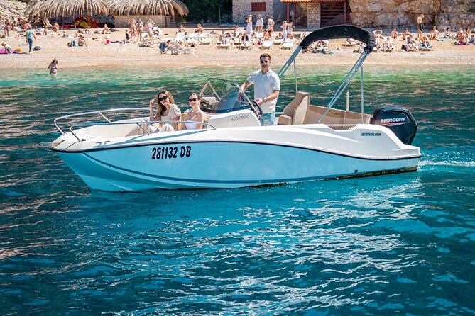 Private Boat Tour-Elafiti islands,Blue and green cave,Sandy Beach - From the sea: seeing Dubrovnik’s city walls up close