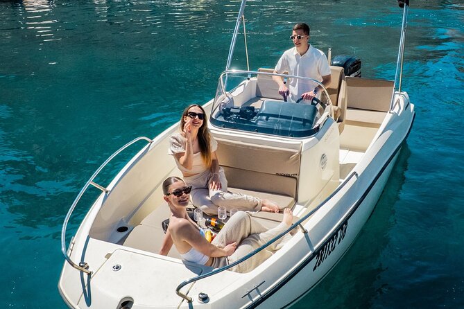 Private Boat Tour-Elafiti islands,Blue and green cave,Sandy Beach - Snorkeling gear, drinks, and music: what actually improves the day