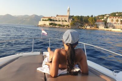 Private Boat Tour in the Elaphiti Islands - Kolocep Island and the Blue Cave swim window
