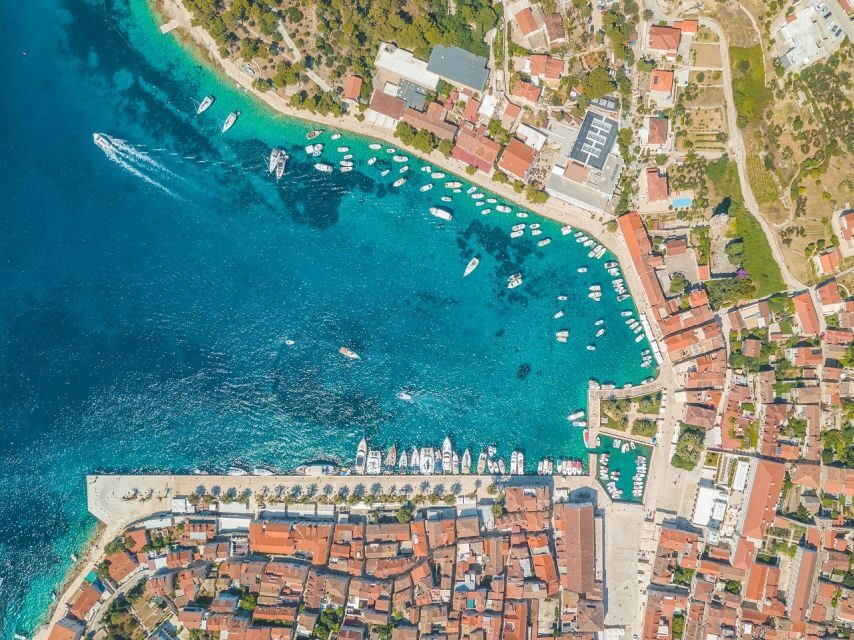 Private boat tour to Hvar & Red Rocks: from Trogir or Split - Red Rocks near Milna (Hvar): views, snorkeling, and cliff-jump energy