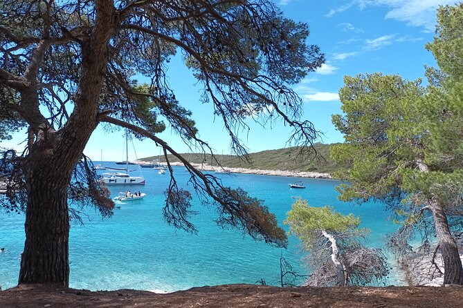 Private Boat Tour To Pakleni Islands and Red Rocks - Mlini Beach return time: two calm beaches and breathing room