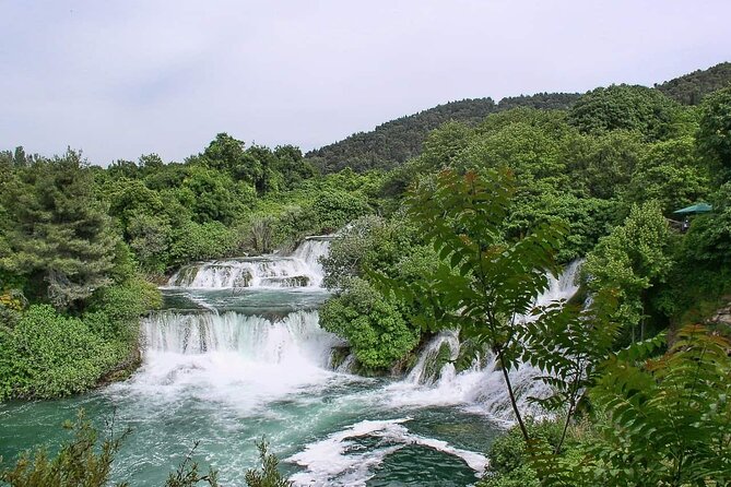 Private day tour to Krka Waterfalls, Primosten & Trogir - The real logistics: picking you up in Split without your vehicle getting stuck