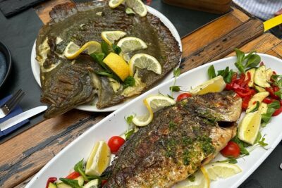 Private Foodie Tour: Wine & Seafood with a Local Chef - Green Market Tastings: Prosciutto, Cheese, Olive Oil, Bread, and Soparnik