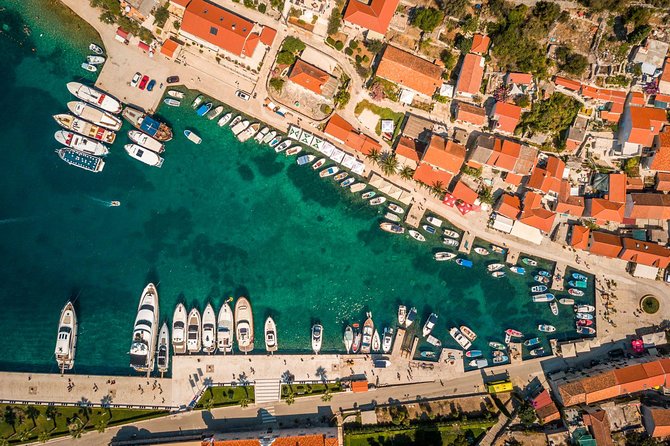 Private Full-Day Croatian Islands Boat Tour from Trogir - Maslinica Beach: 30 minutes that make the post-town swim feel worth it
