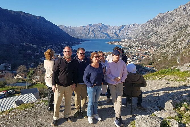 Private full day Montenegro tour from Dubrovnik by Doria ltd. - Mount Vrmac and Trojica Hill Pass: two short panoramas, one big reward