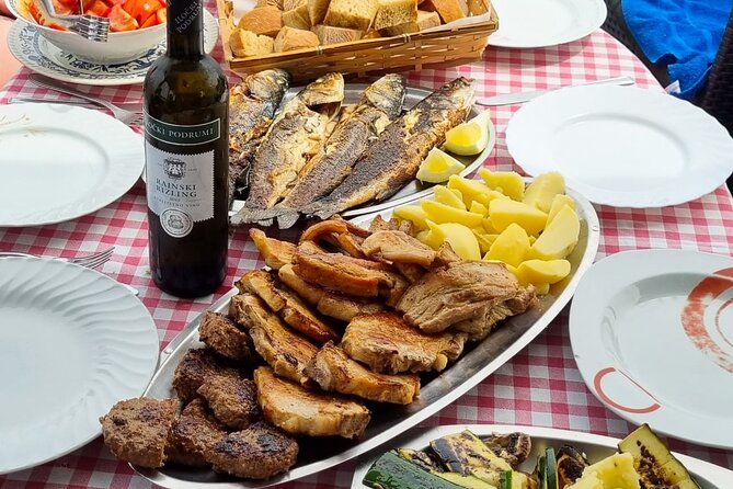 Private Full Day Tour | Food & Drinks | Kornati or Vrgada - Family-run hospitality with Captain Niko and Ante cooking and guiding