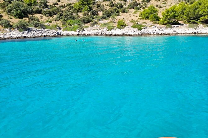 Private Half Day Tour | Food & Drinks | Vrgada - Swimming and snorkeling in clear Adriatic coves
