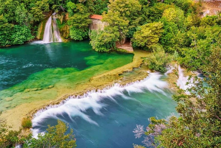 Private Krka Waterfalls Tour from Split with stop in Trogir - Krka National Park: Skradinski Buk and the Waterfall Walk