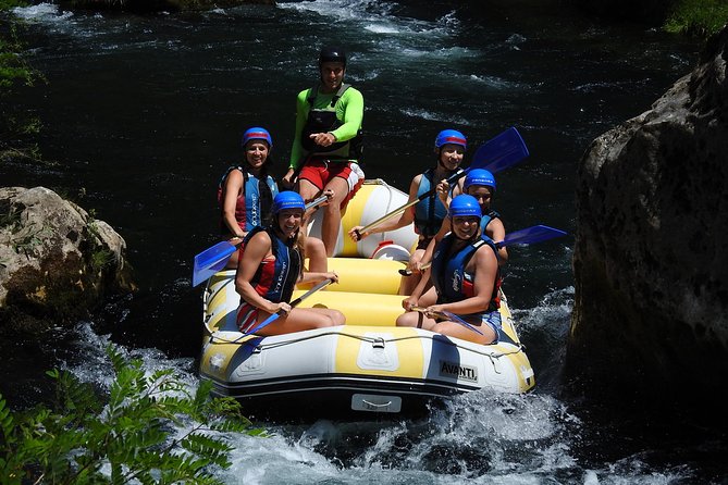 Private rafting on Cetina river with caving & cliff jumping,free photos & videos - Caving and cliff jumping: optional adrenaline, guided by conditions