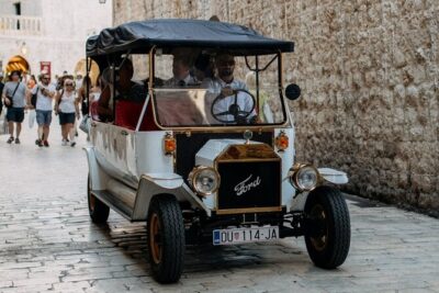 Private Sightseeing Tour in Dubrovnik with a Classic Old Car - War of Independence Memorial Stop (Spomenik, Domovinski rat): A Meaningful Pause
