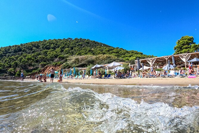 Private Speedboat Guided Tour: Explore the best of Dubrovnik Islands - Šunj Beach (Lopud): warm shallow water and easy swimming