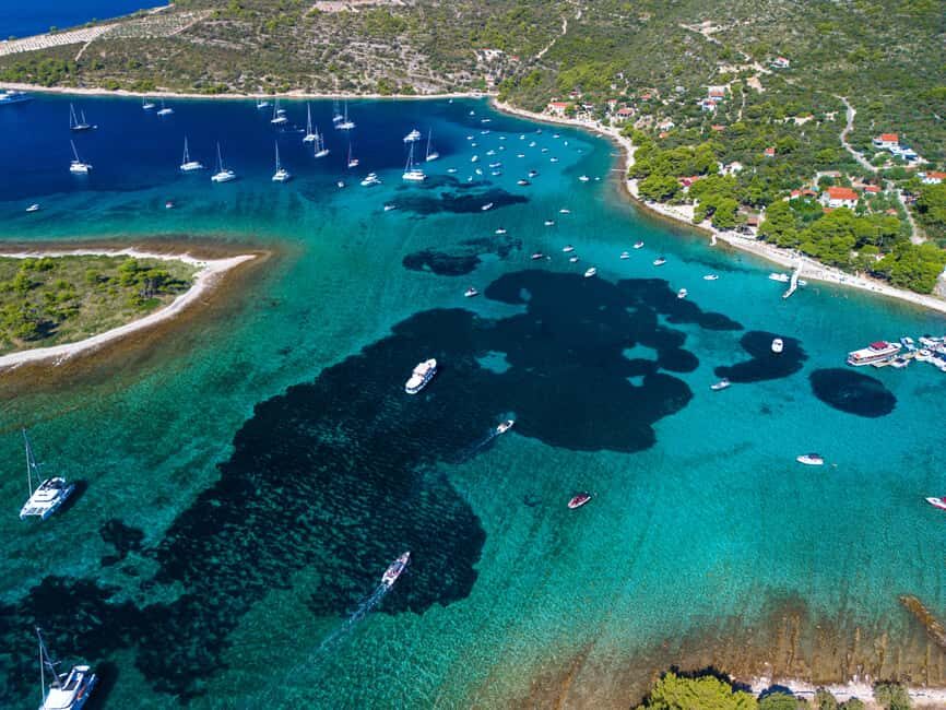 Private Speedboat Tour: Blue Lagoon & 3 Islands from Split - Blue Lagoon on Drvenik Veliki: Swim First, Think Later