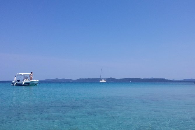 Private Speedboat tour "Zadar Islands - Off the Beaten Path" - Stop 1: The “Secret” Sandy Bay on Dugi otok